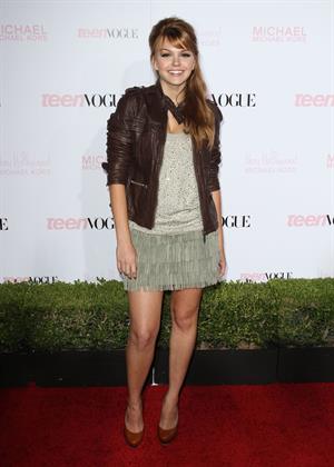 Aimee Teegarden 8th annual Teen Vogue Young Hollywood party on October 1, 2010