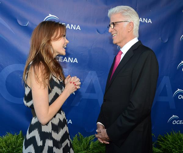 Aimee Teegarden arrives at 2012 Oceana's SeaChange Summer Party on July 29, 2012 in Laguna Beach, California