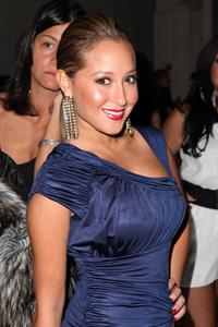 Adrienne Bailon bebe Show at MBFW on February 16, 2010 