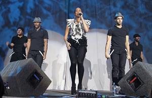 Alesha Dixon - Jingle Bell Ball - Manchester - 1st Dec 2010