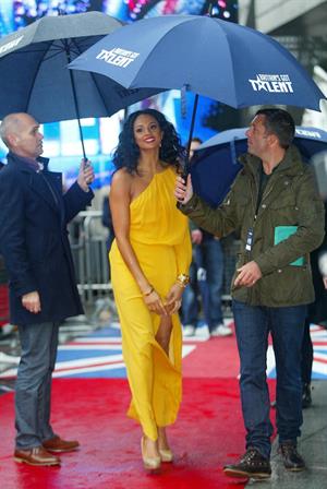 Alesha Dixon - Britains Got Talent Auditions Manchester - 20th Jan 2012