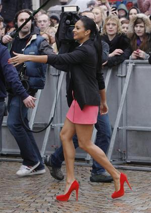 Alesha Dixon - Britains Got Talent Auditions - Jan 24, 2012