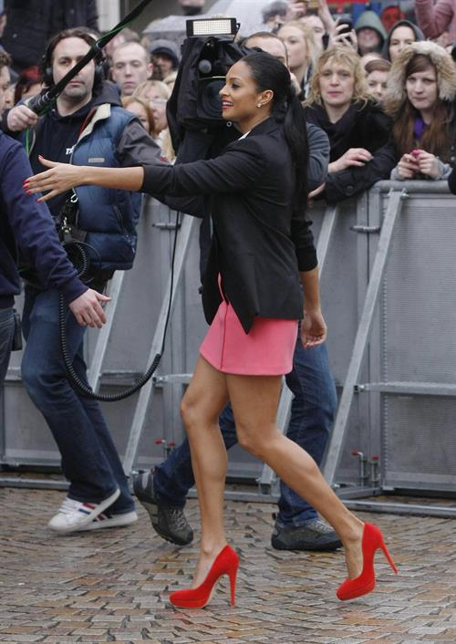 Alesha Dixon - Britains Got Talent Auditions - Jan 24, 2012