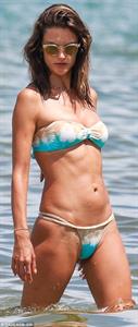 Alessandra Ambrosio in a bikini