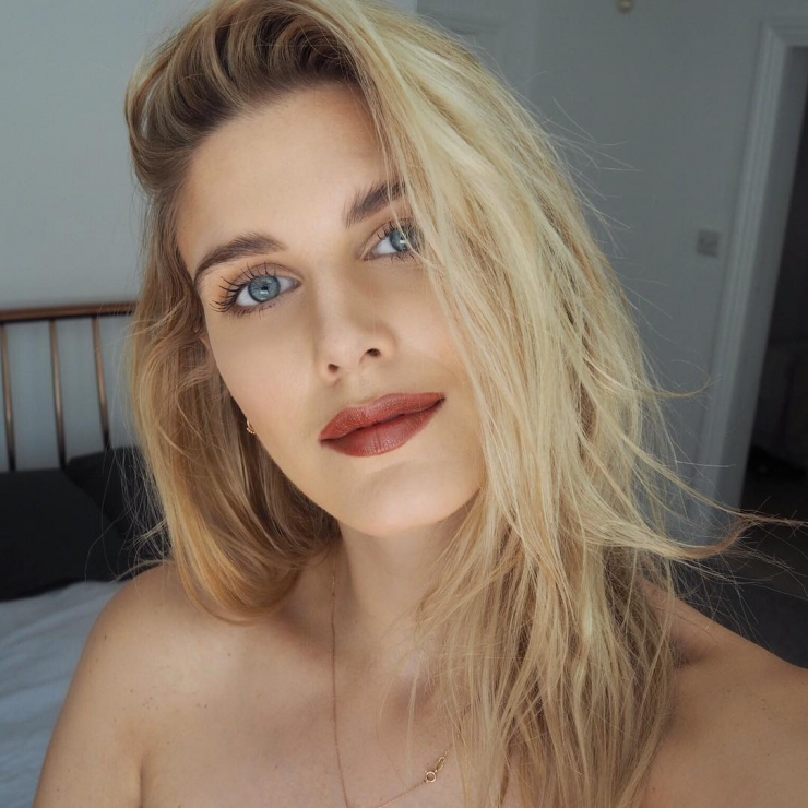 Ashley James taking a selfie