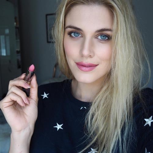 Ashley James taking a selfie