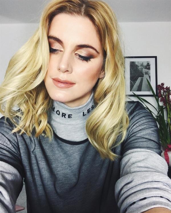 Ashley James taking a selfie