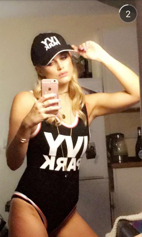 Ashley James taking a selfie