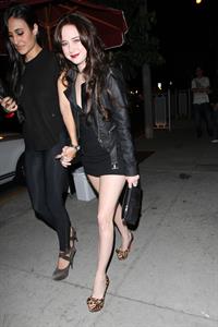 Alessandra Torresani Trousdale Night club in West Hollywood on November 5, 2010