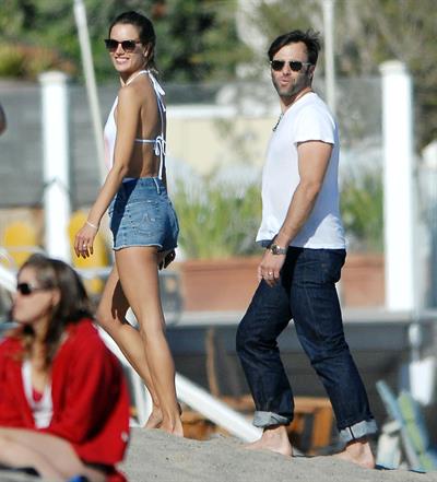 Alessandra Ambrosio at Malibu Beach on May 29, 2011