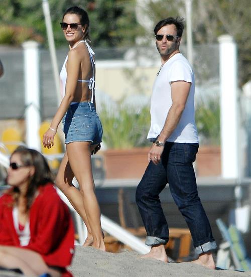 Alessandra Ambrosio at Malibu Beach on May 29, 2011