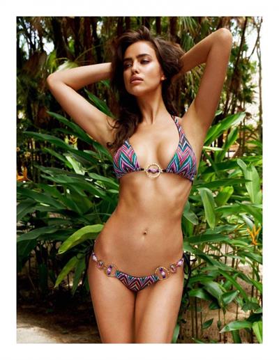 Irina Shayk in a bikini
