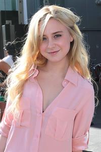 Alessandra Torresani outside comic con on July 21, 2011