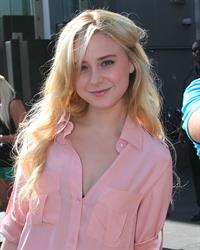 Alessandra Torresani outside comic con on July 21, 2011