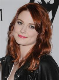 Alexandra Breckenridge attends The Elder Scrolls V Skyrim video game launch party in Los Angeles on November 8, 2011