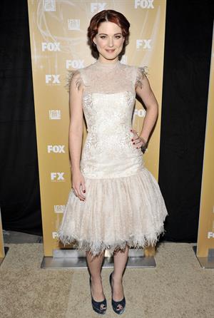 Alexandra Breckenridge attending the Fox Broadcasting, Twentieth Century Fox And FX 2011 Emmy Nomination Celebration, Sep 18, 2011