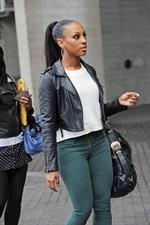 Alexandra Burke out at South Bank in London March 13, 2012 