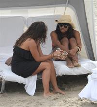 Alexandra Burke bikinis Miami on March 6, 2011 