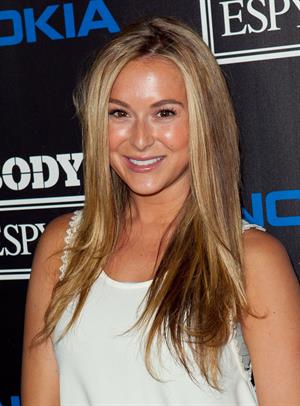 Alexa Vega arrives at ESPN The Magazine 4th Annual 'Body Issue' Party at Belasco Theatre on July 10, 2012 in Los Angeles, California. 