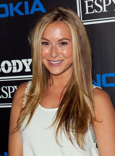 Alexa Vega arrives at ESPN The Magazine 4th Annual 'Body Issue' Party at Belasco Theatre on July 10, 2012 in Los Angeles, California. 