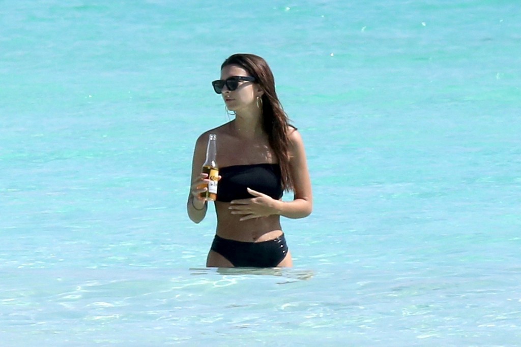 Emily Ratajkowski in a bikini