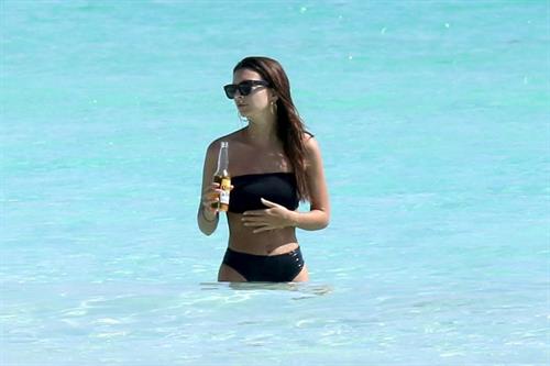 Emily Ratajkowski in a bikini