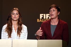Alex Morgan FIFA Ballon d'Or Gala 2012, Jan 7, 2013 