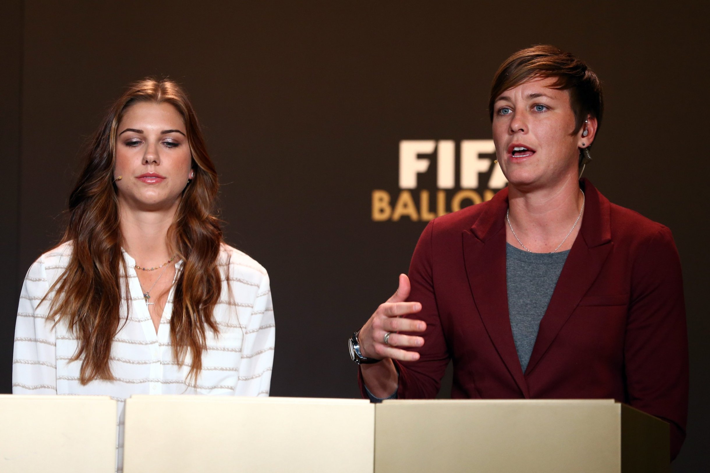 Alex Morgan FIFA Ballon d'Or Gala 2012, Jan 7, 2013 