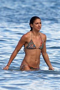 Alex Morgan bikini candids in Hawaii 12/19/12 