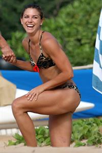 Alex Morgan bikini candids in Hawaii 12/19/12 