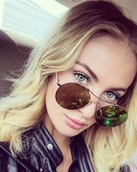 Selena Weber taking a selfie