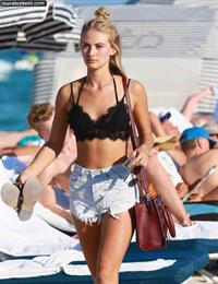 Selena Weber in a bikini