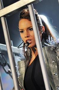 Alicia Keys performs in Anpwerpen Belgium on May 15, 2010