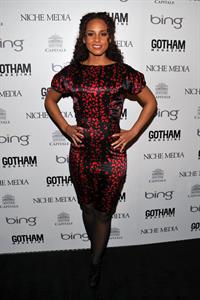 Alicia Keys hosts Gotham Magazine Annual Gala on March 15, 2010