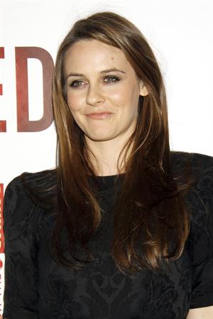 Alicia Silverstone broadway attends the opening of Red at the John Golden theatre on April 1 2010 in New York 