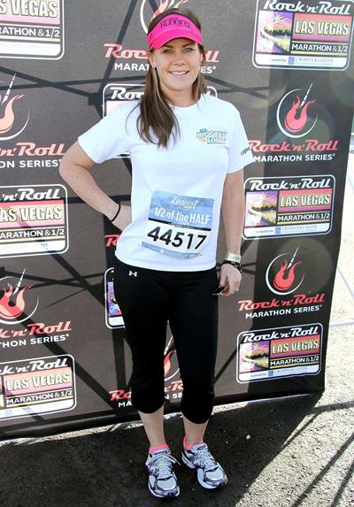 Alison Sweeney 5th Annual Rock N Roll Las Vegas Marathon (November 17, 2013) 
