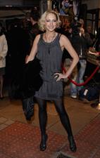 Ali Bastian Flashdance the Musical opening night performance party in London on October 14, 2010 