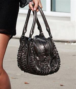 Ali Larter outside Byron and Tracey Salon Beverly Hills 12.07.11 