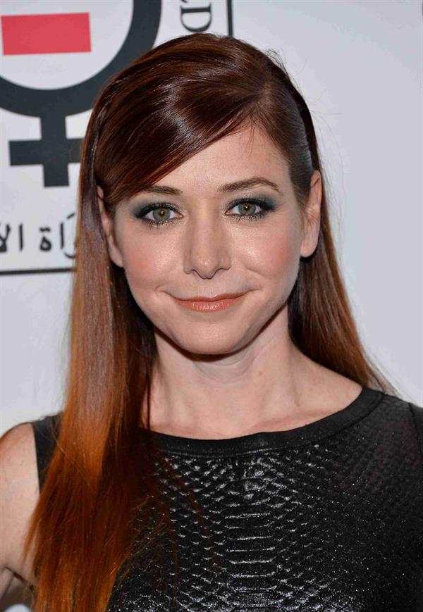 Alyson Hannigan attends Make Equality Reality Event 11/4/13