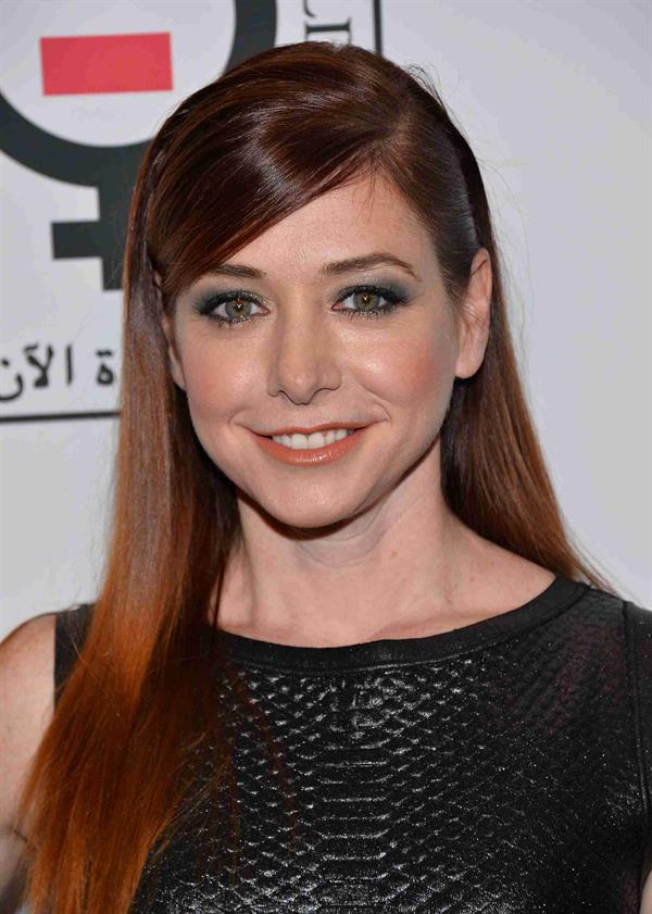 Alyson Hannigan attends Make Equality Reality Event 11/4/13