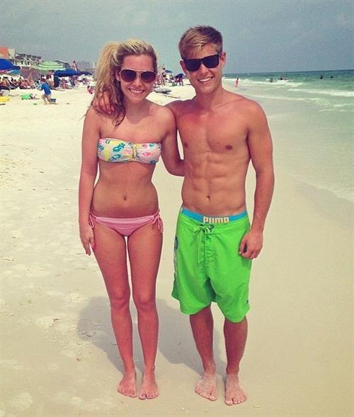 Mason Dye in a bikini