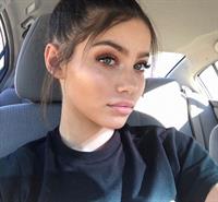 Audreyana Michelle taking a selfie