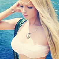 Valeria Lukyanova in a bikini