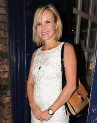 Amanda Holden Theatre Royal in London on August 25, 2011 