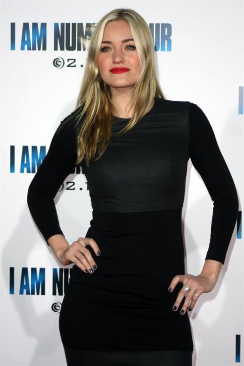 Amanda Michalka at Los Angeles premiere of I am Number Four on February 9, 2011