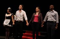 Amanda Peet at The Break of Noon opening night on November 22, 2010 