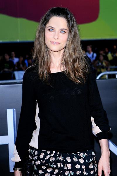 Amanda Peet at the premiere of Hancock 