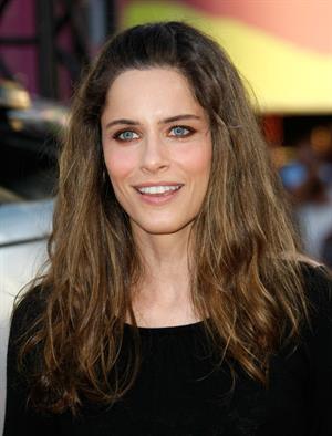 Amanda Peet at the premiere of Hancock 