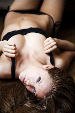 Kate Bock in lingerie