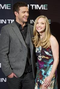 Amanda Seyfried at In Time photocall in Madrid Spain on November 3, 2011 